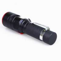 Factory Price T6 LED Tactical Torch Light Rechargeable Aluminum Alloy Telescopic Focusing Flashlight