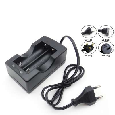 18650 lithium battery charger double slot double-channel smart charger