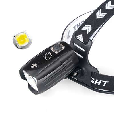 Headlamp Frontal LED Headlamp Headlight Flashlight Rechargeable Torch Head Lamp With 18650 Battery