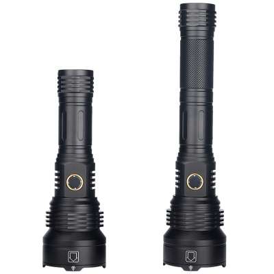 Brightest XHP 90 Waterproof Flashlight 3700 Lumen Tactical Flashlight For Self Defensive USB Flashlight