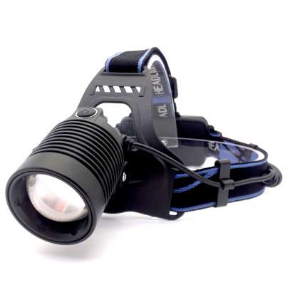 Rechargeable Headlamp Camping Headlight Rechargeable Zoom Headlamp 2000 Lumens Torch Headlamp