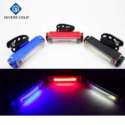 led bicycle light set high lumen tail cree led bike light red