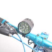 led bike light cycling lamp 9*CREE XML T6 LED Bicycle Front Light